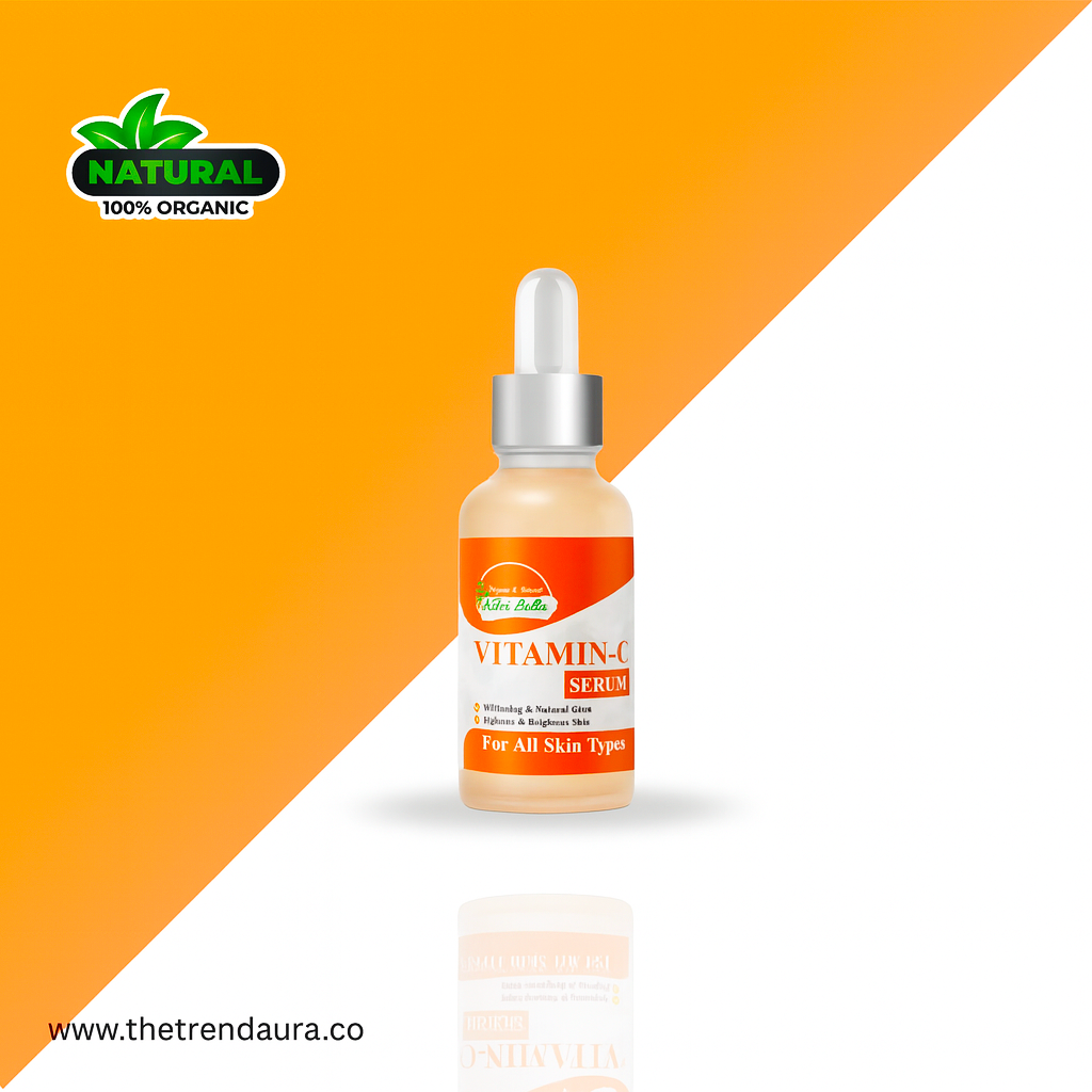 100% Organic Vitamin-C Serum – For All Skin Types