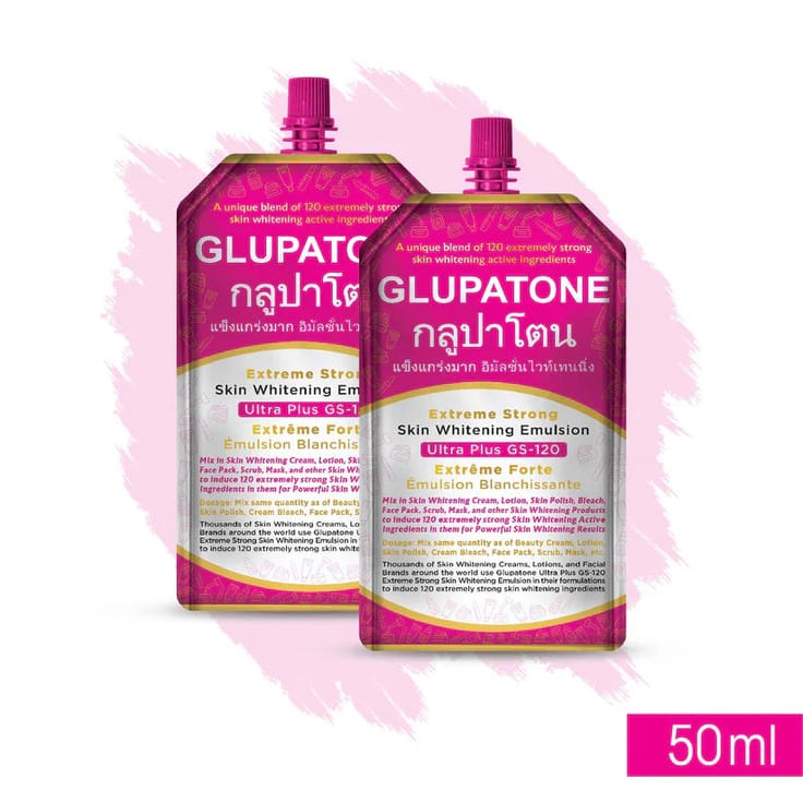 GLUPATONE Ultra Plus GS-120 – Extreme Strong Skin Brightening Emulsion (50 ml)