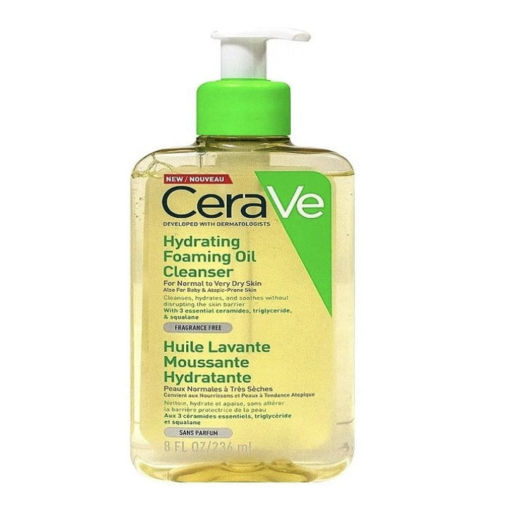 CeraVe Hydrating Foaming Oil Cleanser
