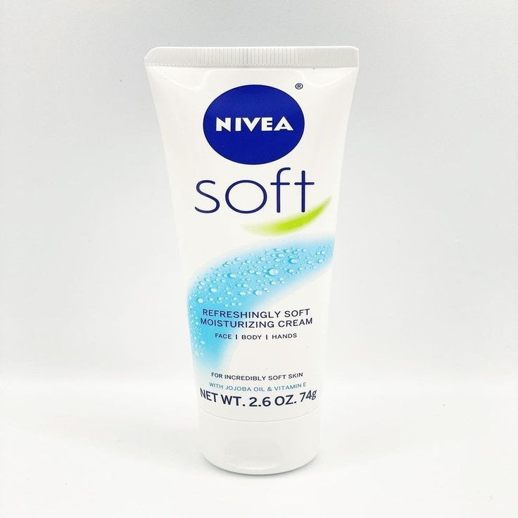 NIVEA Soft Refreshingly Soft Moisturizing Cream – 2.6