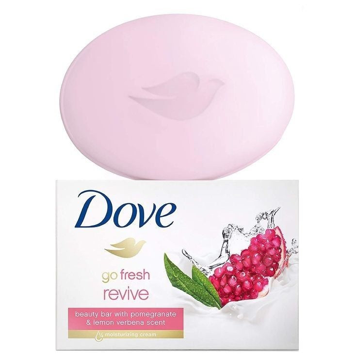 Dove Go Fresh Revive Beauty Bar – Pomegranate & Lemon Verbena Scent